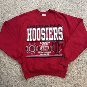 Vintage Indiana Hoosiers Lees Sweatshirt Mens Tagged Large Made In USA